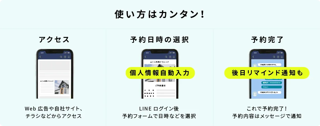 LINE予約システム
